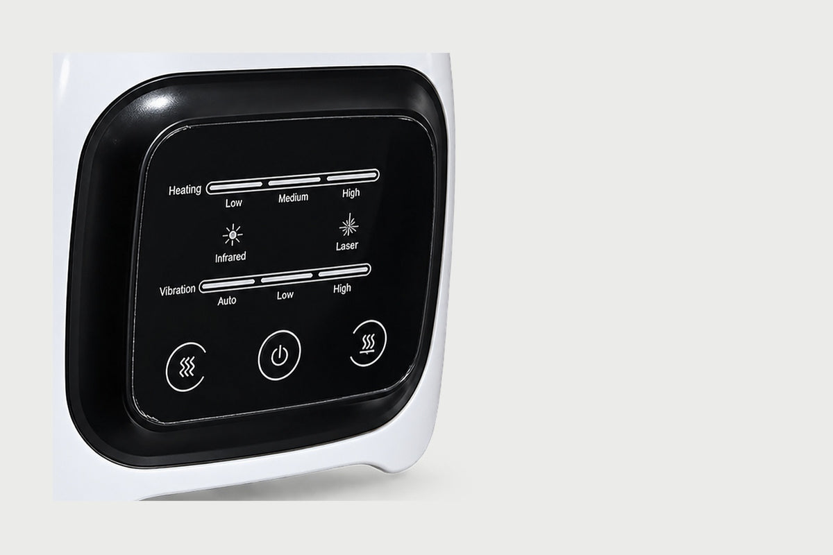 Control panel with three buttons